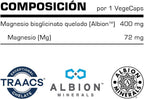 VITOBEST | Magnesio | Ayuda a Mantener Los Huesos Y Los Dientes. Reduce El Cansancio Y La Fatiga | Favorece El Funcionamiento Del Sistema Nervioso Y Músculos | 60 Vegecaps