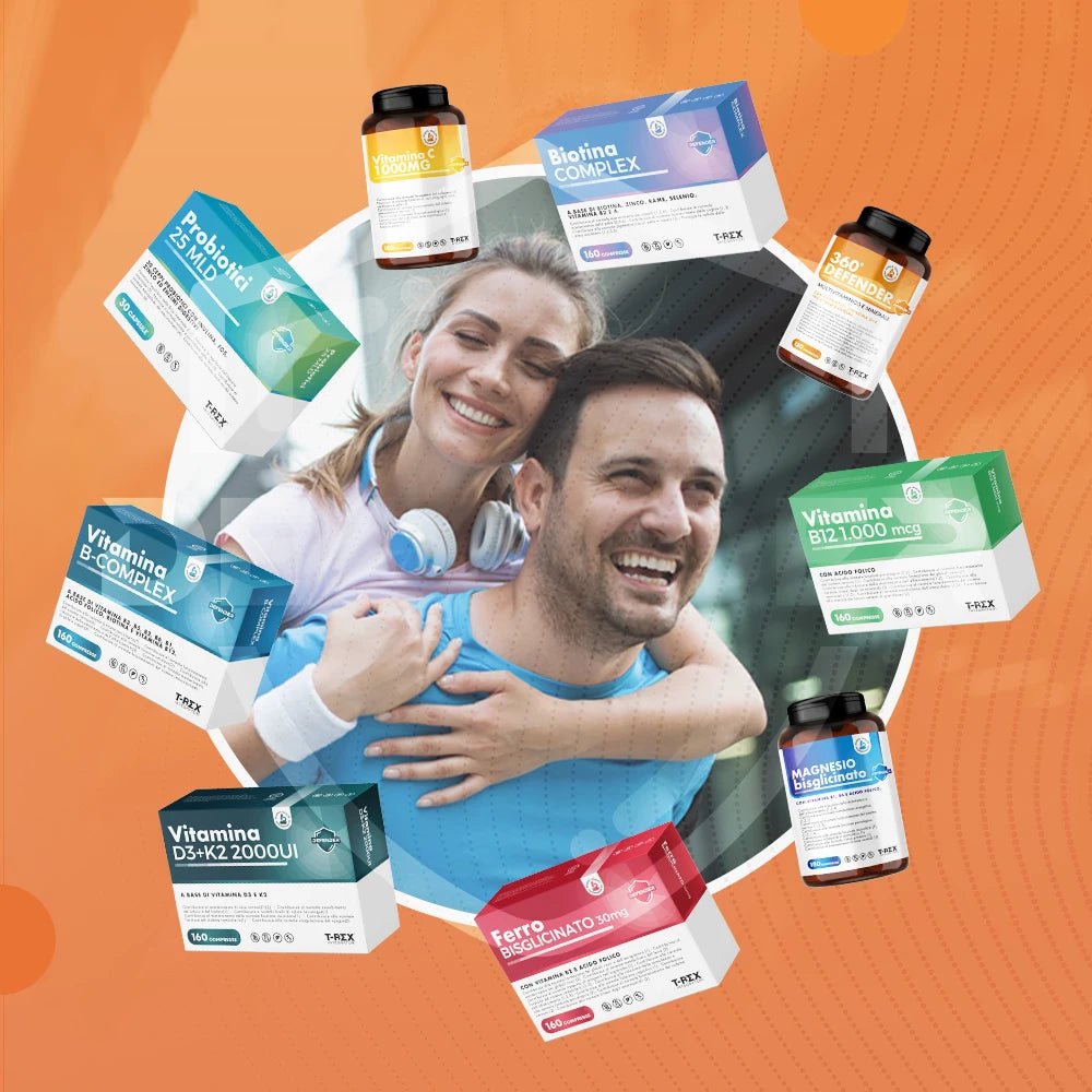 Multivitamin Multimineral with Probiotics, Vitamin B12, Folic Acid and Coenzyme Q10 | 360 ° Defender Complete Multivitamin Supplement with 14 Vitamins and 5 Mineral Salts